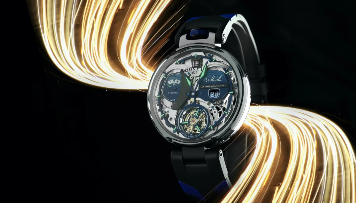 Bovet Battista Tourbillon watch front view