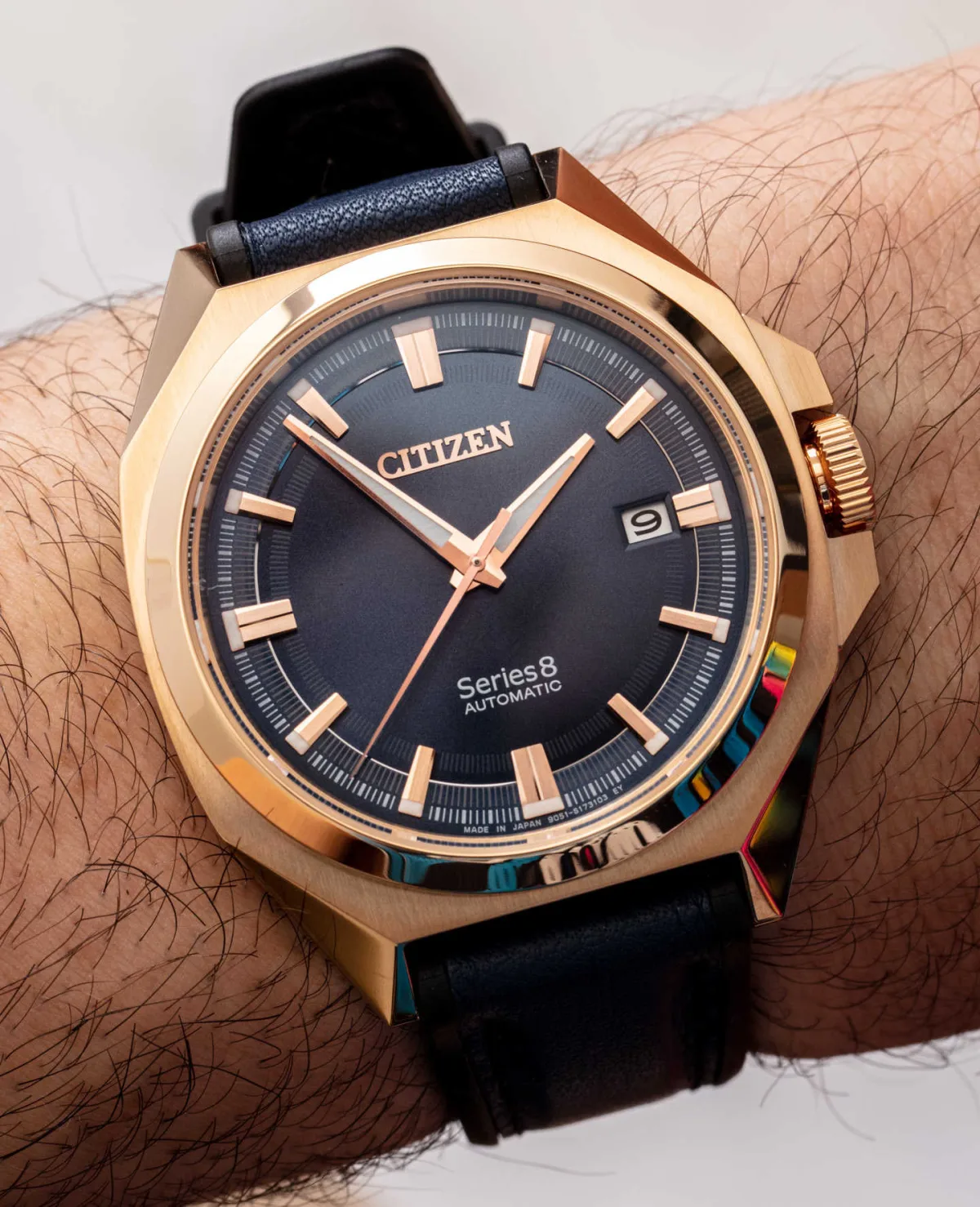 Citizen Series 8 831 watch on wrist