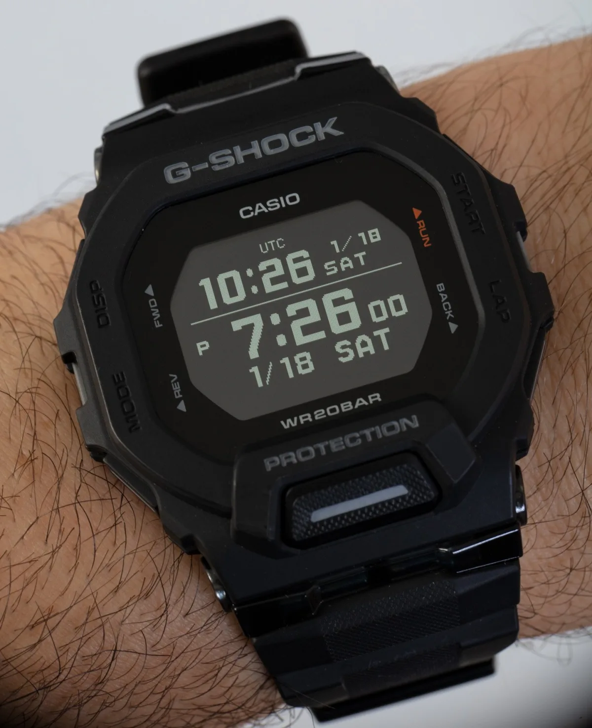 Casio GBD200 on wrist