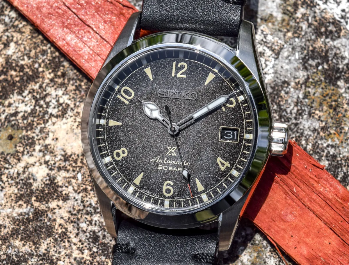 Seiko SPB159 with charcoal dial