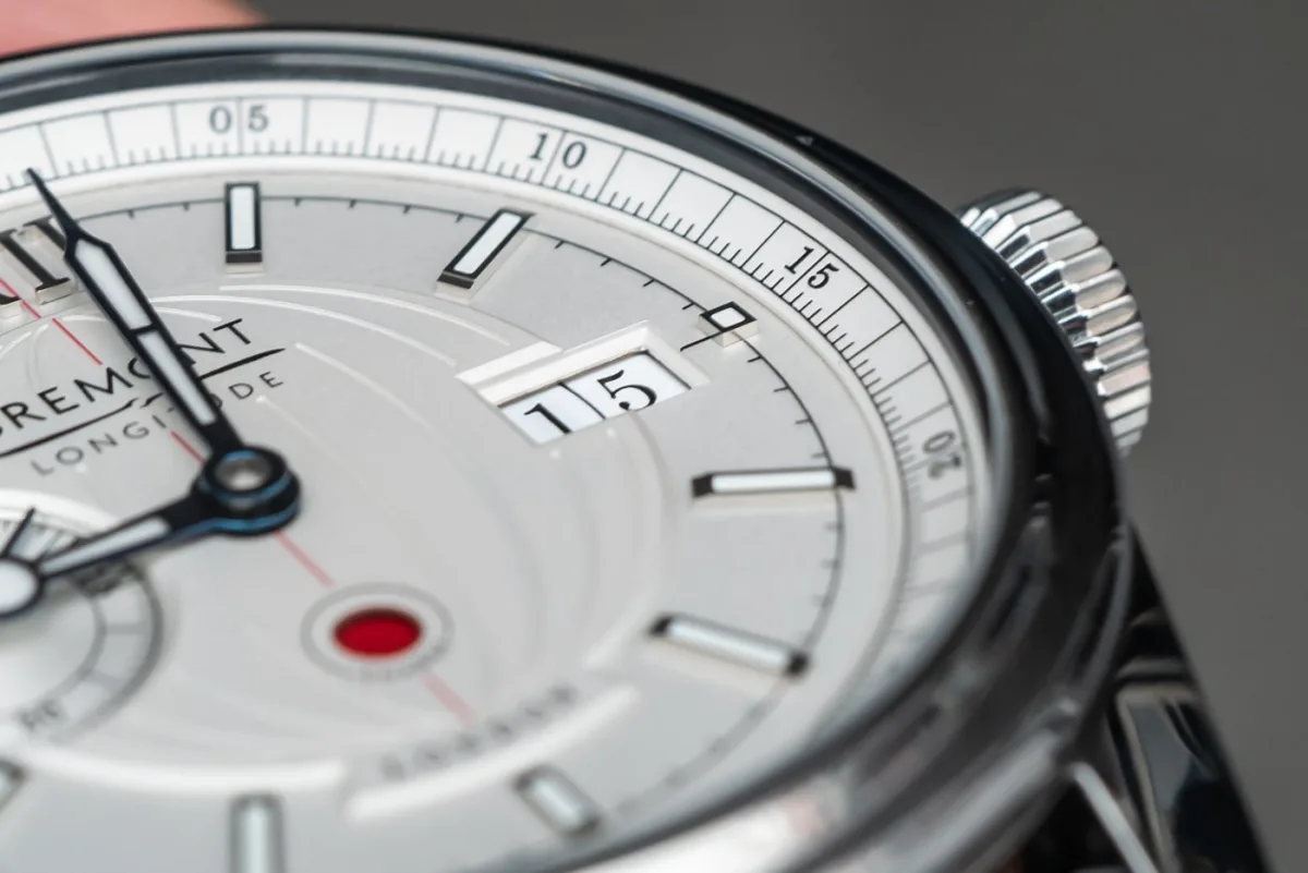 Bremont Longitude watch in white gold