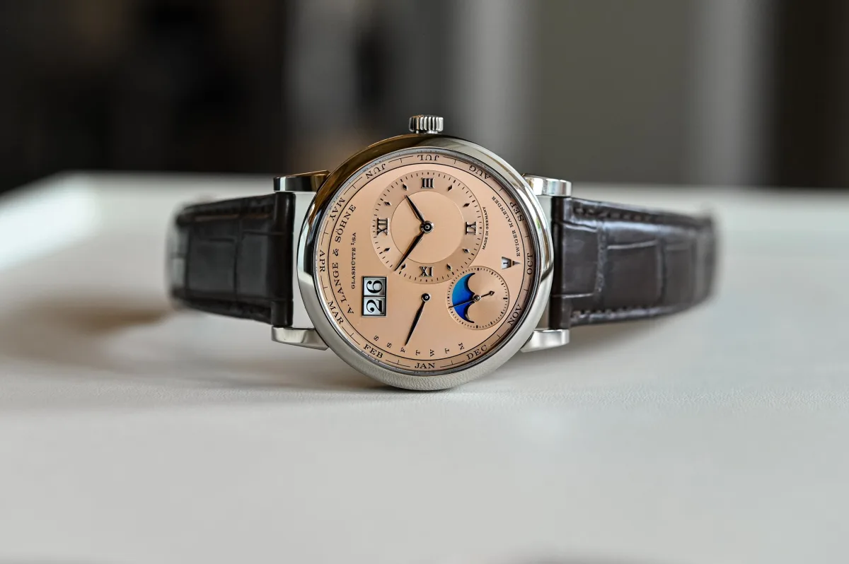 A. Lange & Söhne Lange 1 Perpetual Calendar side view