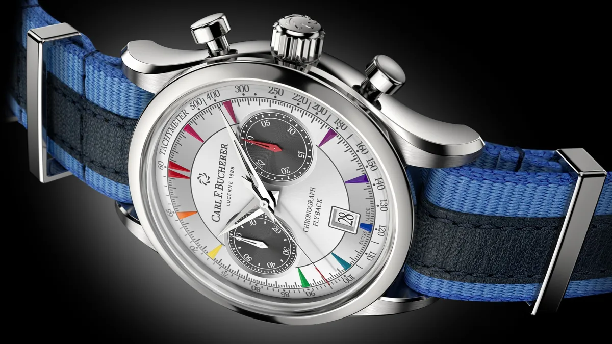 Limited edition Carl F. Bucherer Manero Flyback Signature watch