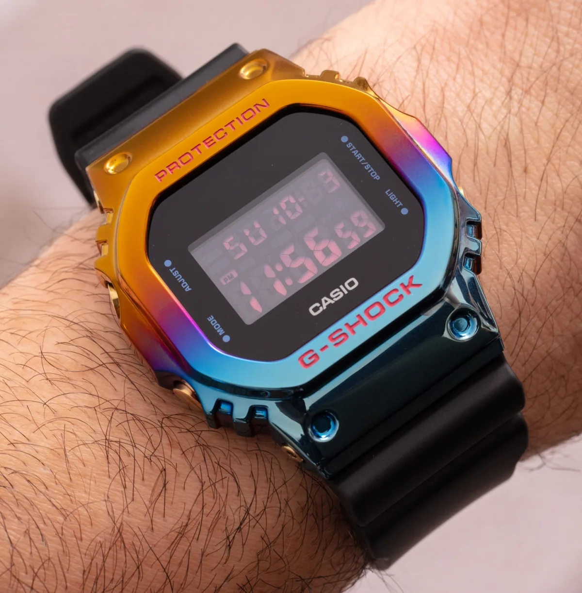 Casio G-Shock GM5600SN-1 on a black strap