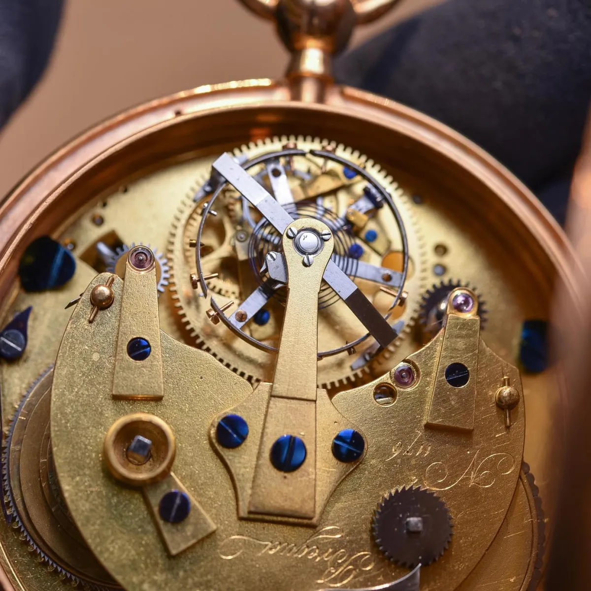 Breguet No. 1176 pocket watch with four-minute tourbillon