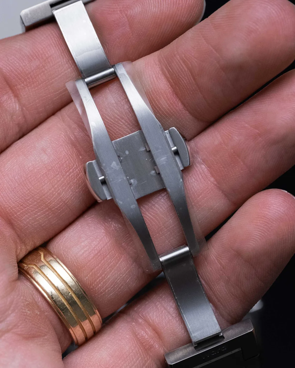Christopher Ward The Twelve X showing integrated bracelet design