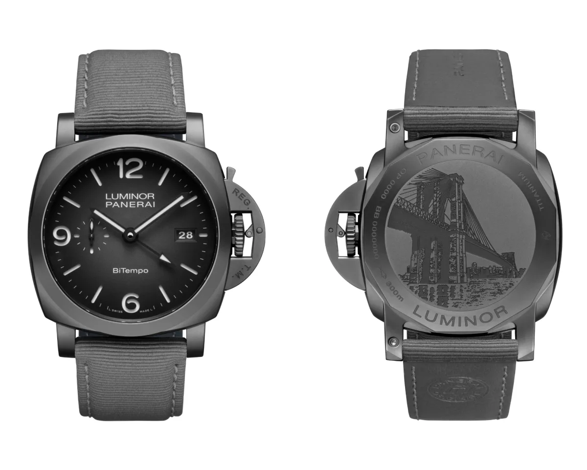 Panerai New York Edition watch display