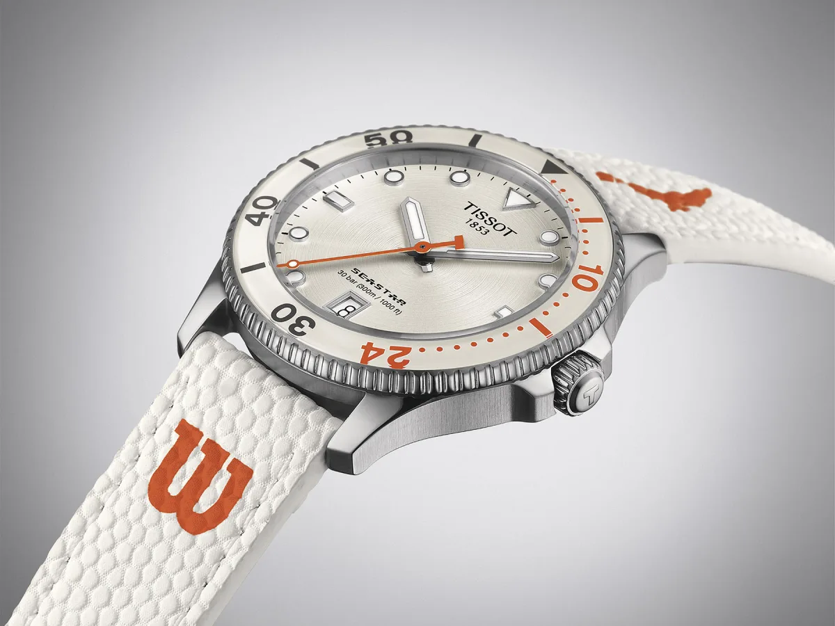 Tissot Seastar Wilson NBA Powermatic 80 front view