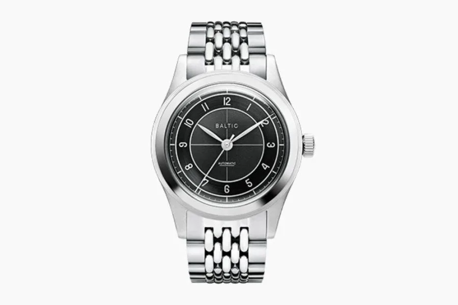 Baltic HMS 002 watch with Art Deco aesthetics.