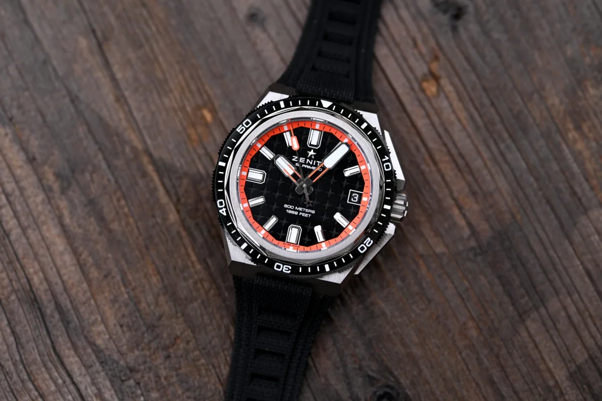 Zenith Defy Extreme Diver with titanium case and ceramic bezel