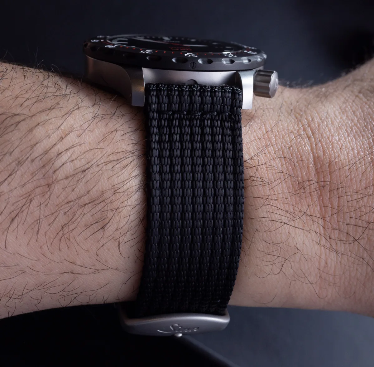 Sinn U50 Hydro on a textile strap