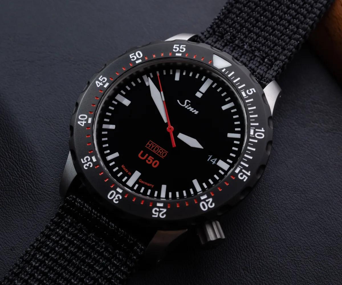Sinn U50 Hydro with Tegimented steel bracelet