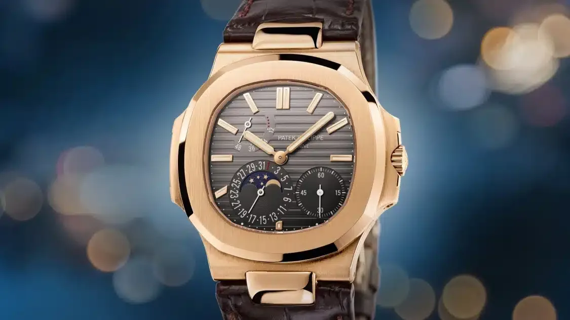 Patek Philippe vintage watch showcased.