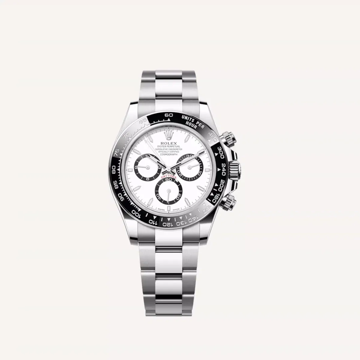 Rolex Daytona 116500 in detail.