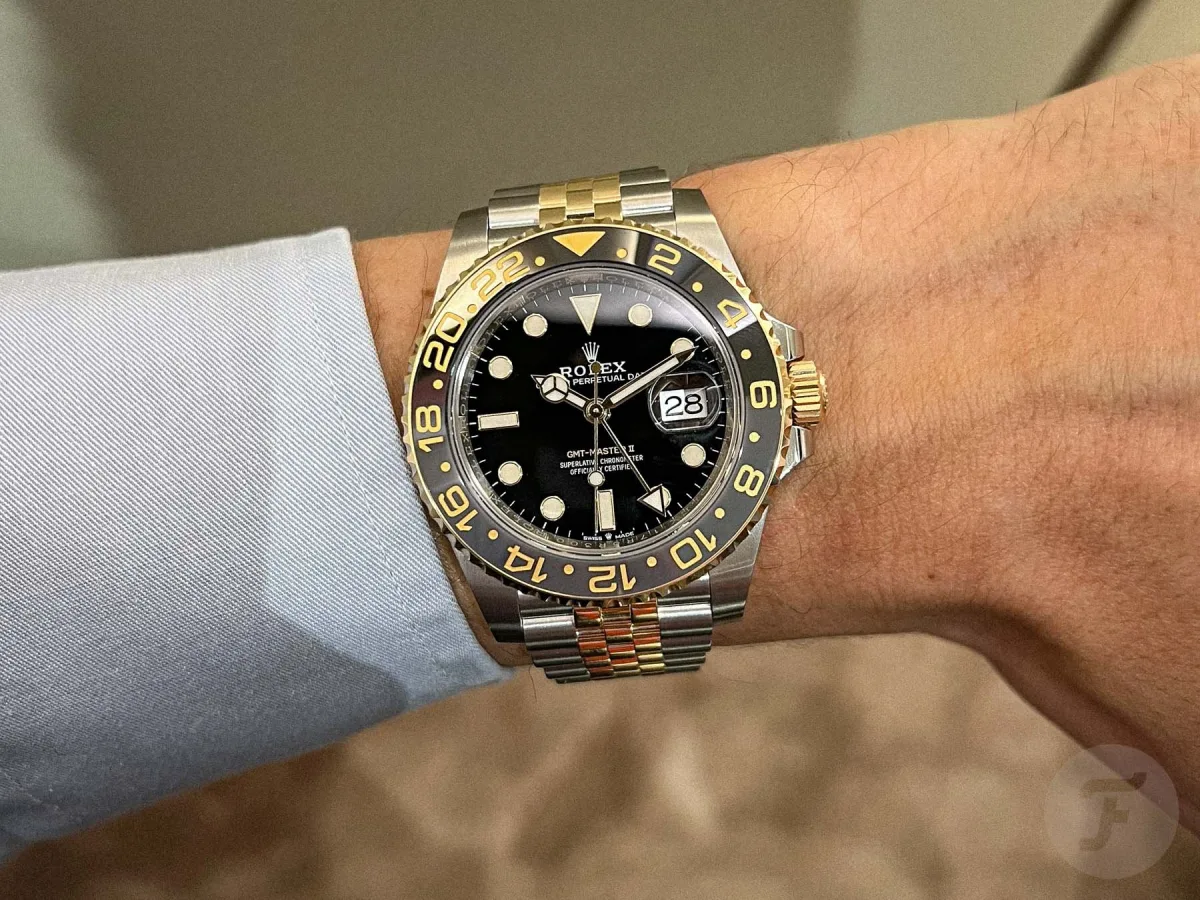 Two-tone and stainless steel Rolex GMT-Master II models