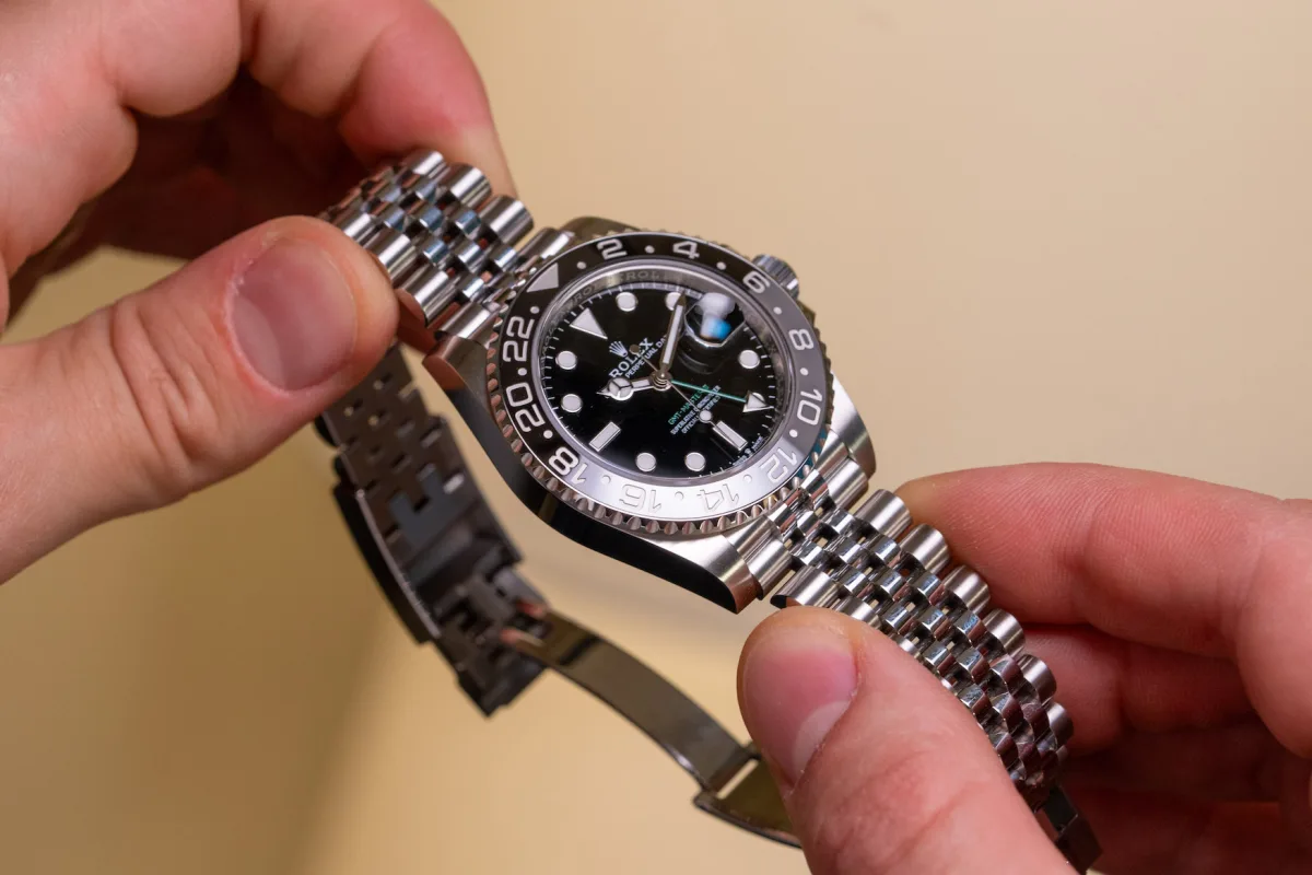 Rolex GMT-Master II with Jubilee bracelet