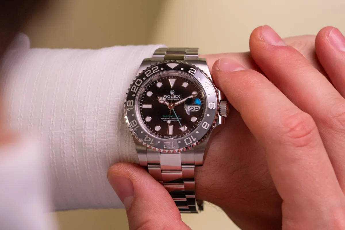Rolex GMT-Master II with Oyster bracelet