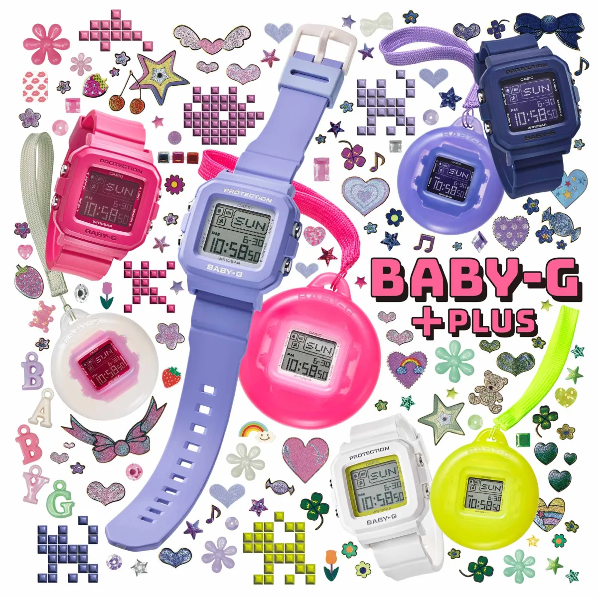 Casio Baby-G+ Plus BGD10K collection overview