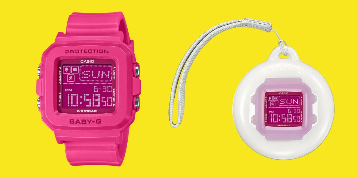 Different color options of Casio Baby-G+ Plus BGD10K