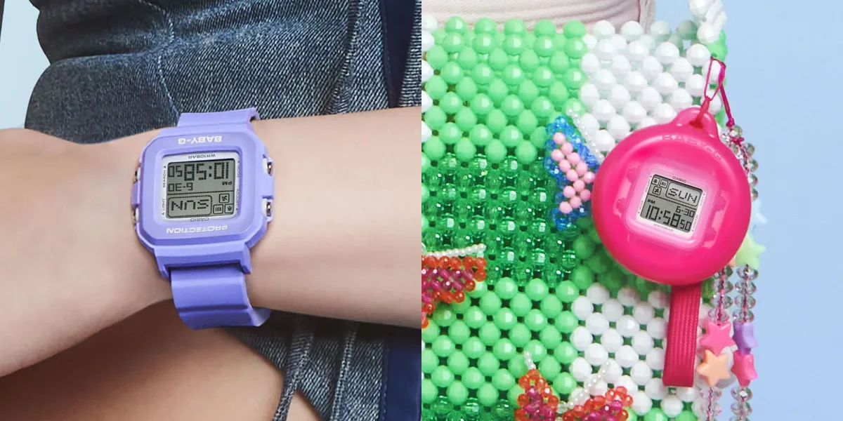 Casio Baby-G+ Plus BGD10K colorful holders and cases