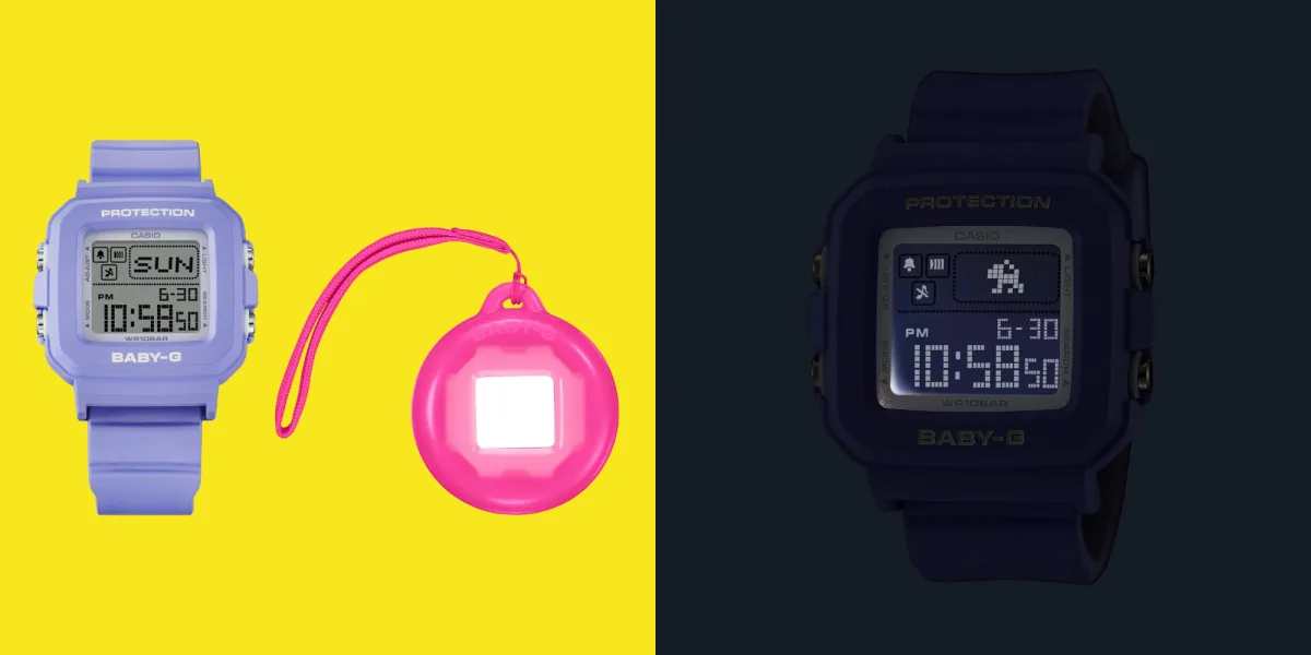 Side view of Casio Baby-G+ Plus BGD10K watch