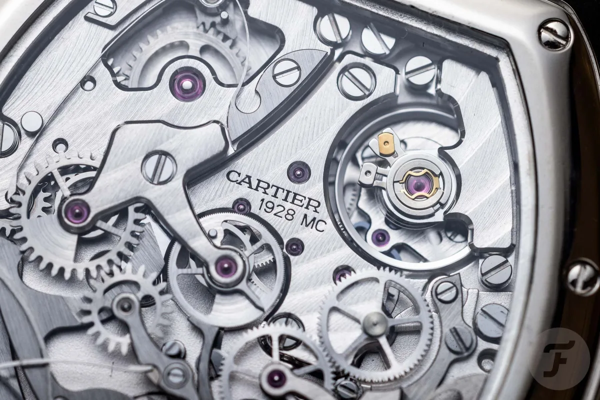 New Cartier Tortue Monopoussoir Chronograph, limited edition.