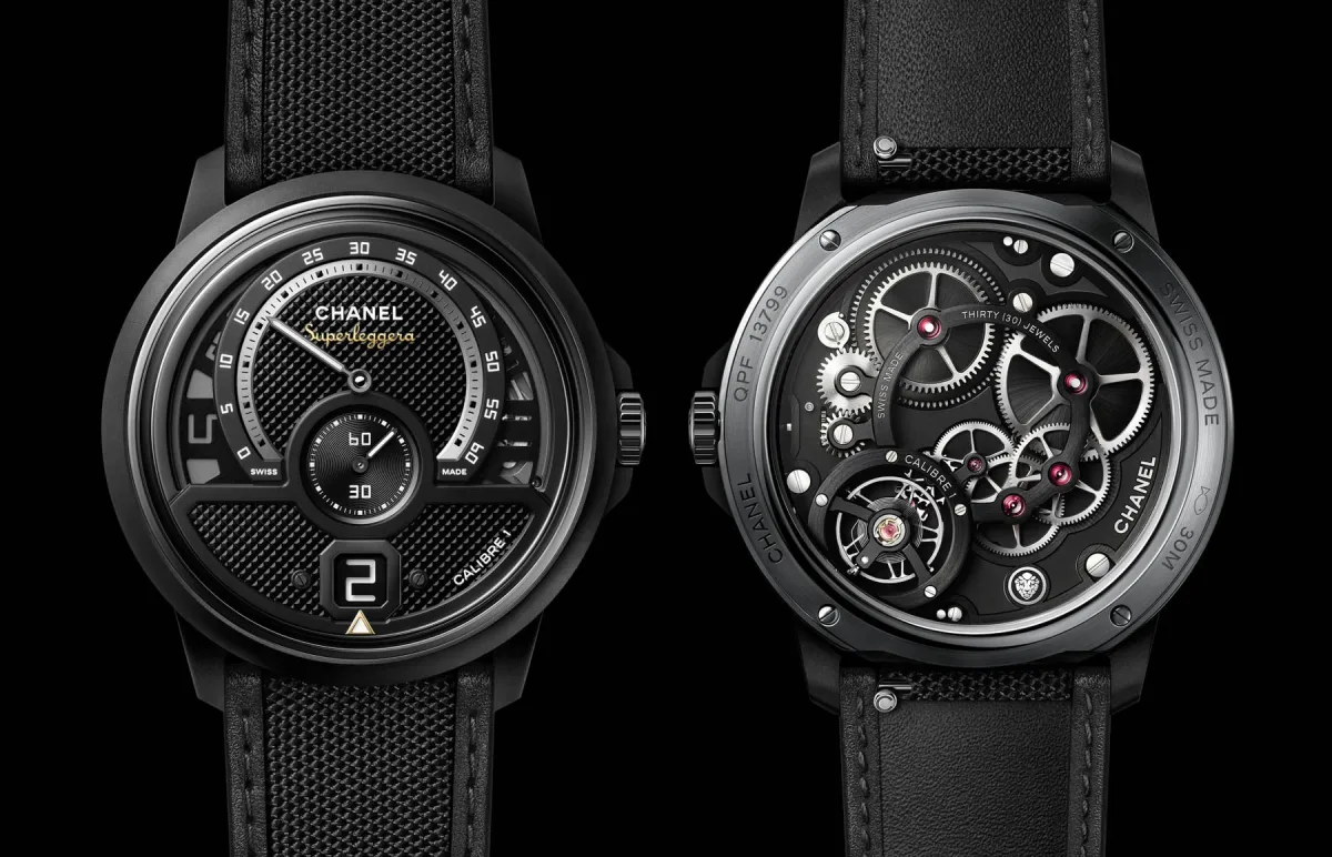 Monsieur de Chanel Superleggera Intense Black watch