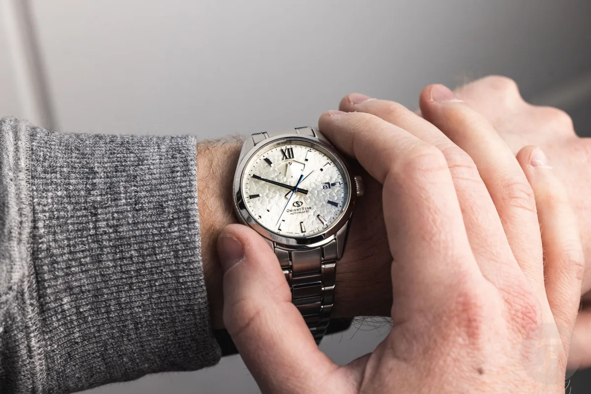 Orient Star M34 F8 Date watch with sapphire crystal