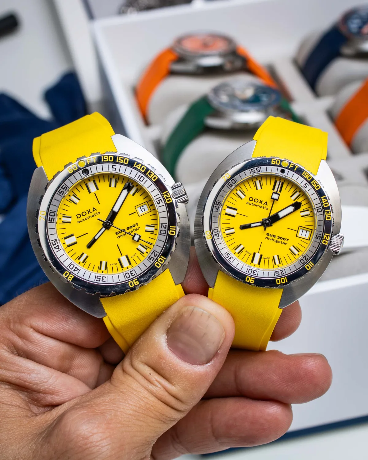 Sellita SW200 movement used in Doxa SUB 200T