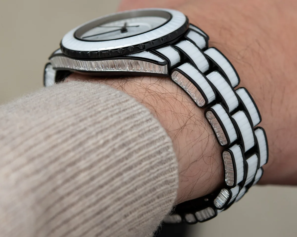 Chanel J12 White Star Couture watch
