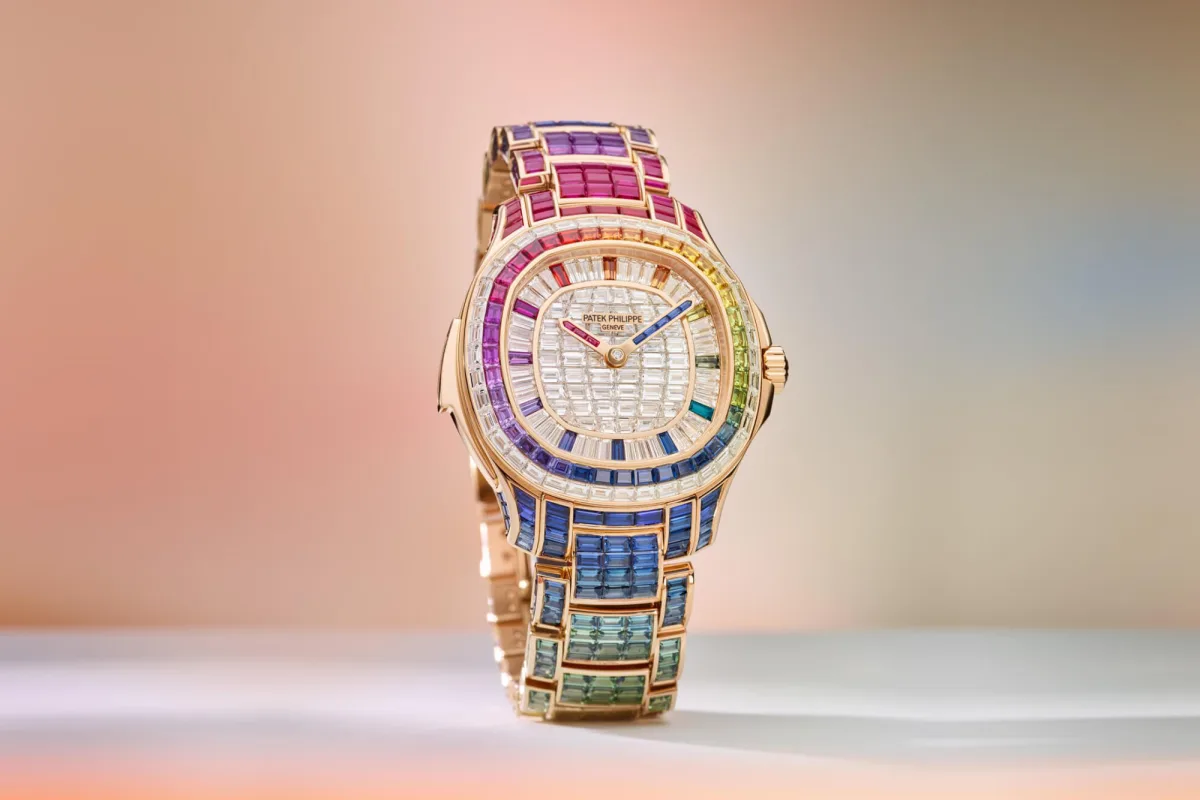 Patek Philippe Aquanaut Luce Rainbow Minute Repeater watch