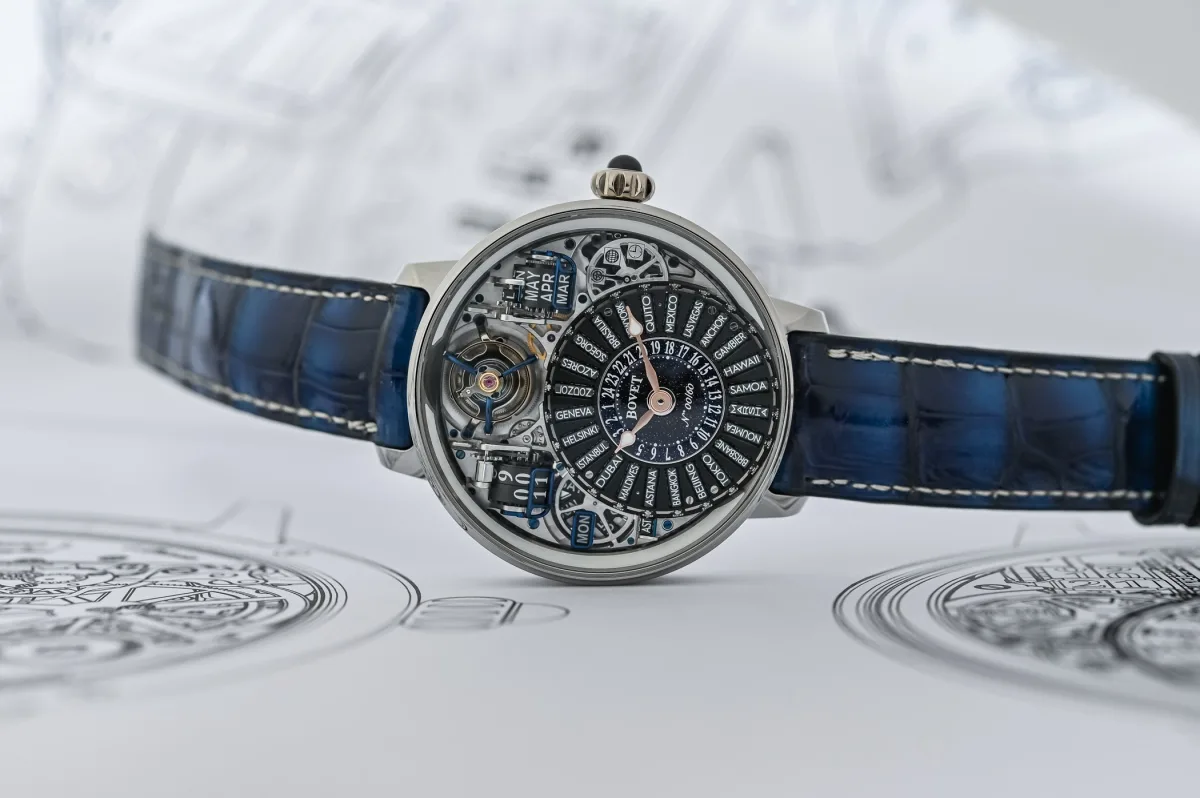 Bovet Recital 28 Prowess 1 watch with world time display