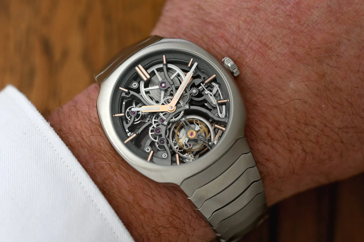 H. Moser & Cie Streamliner Tourbillon Skeleton watch