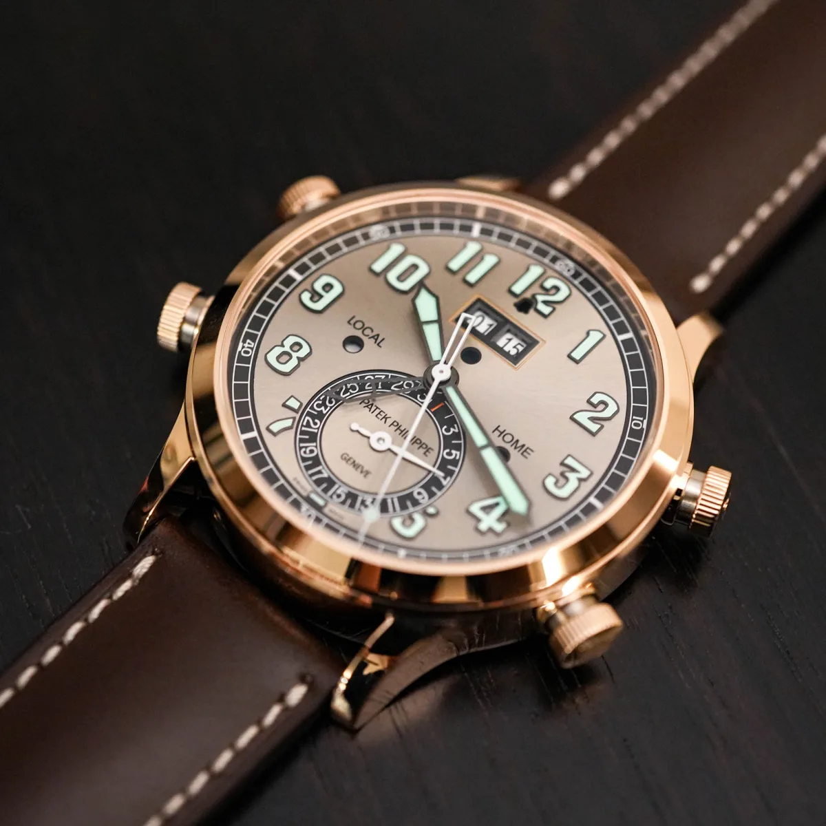 Patek Philippe 5520RG with four crowns