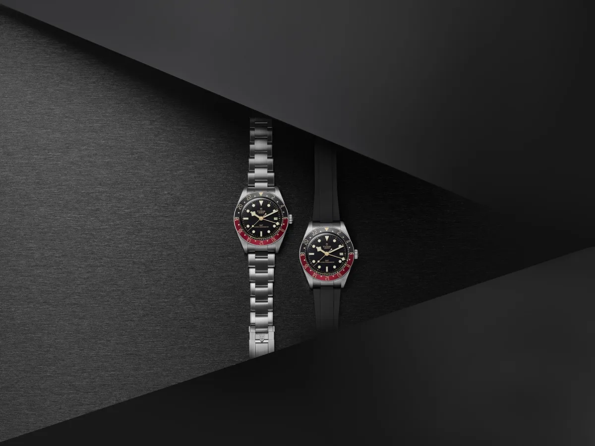 Steel GMT-Master II with gray-black bezel