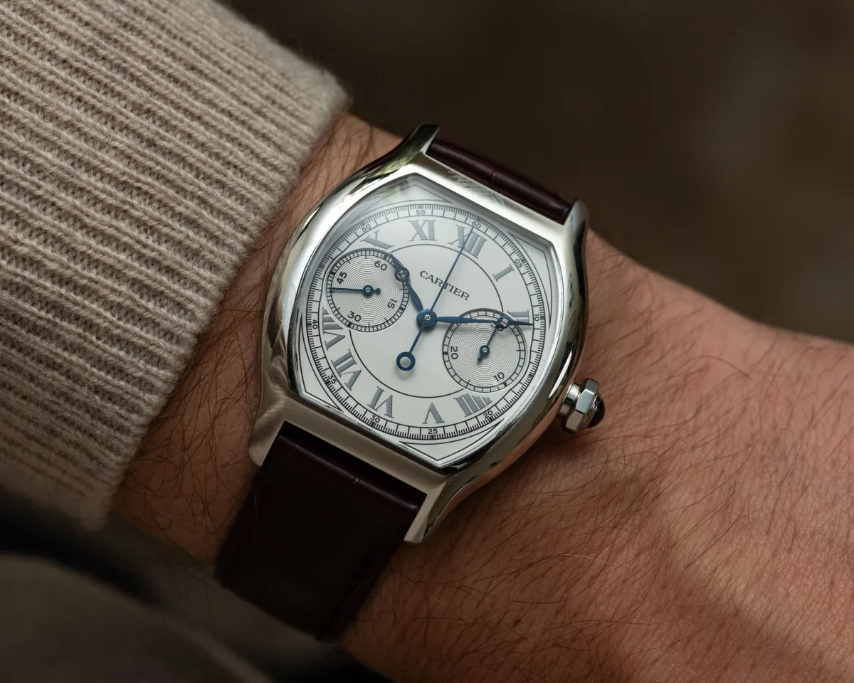 Cartier Privé Tortue Monopoussoir on the wrist