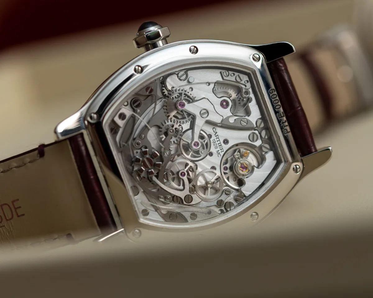Cartier Privé Tortue Monopoussoir Chronograph movement
