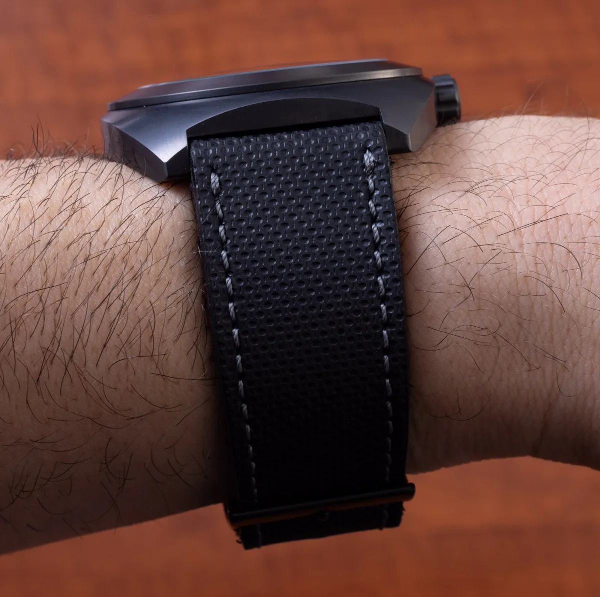 Side view of Maurice de Mauriac Pillow Watch
