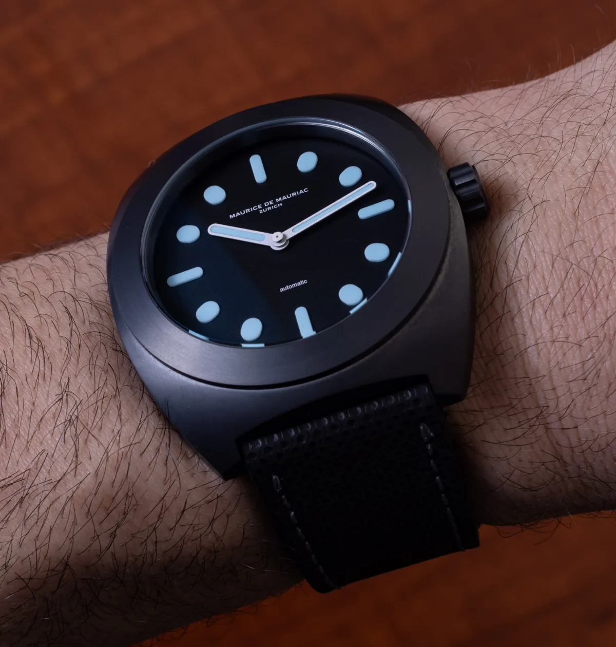 Maurice de Mauriac Pillow Watch strap detail