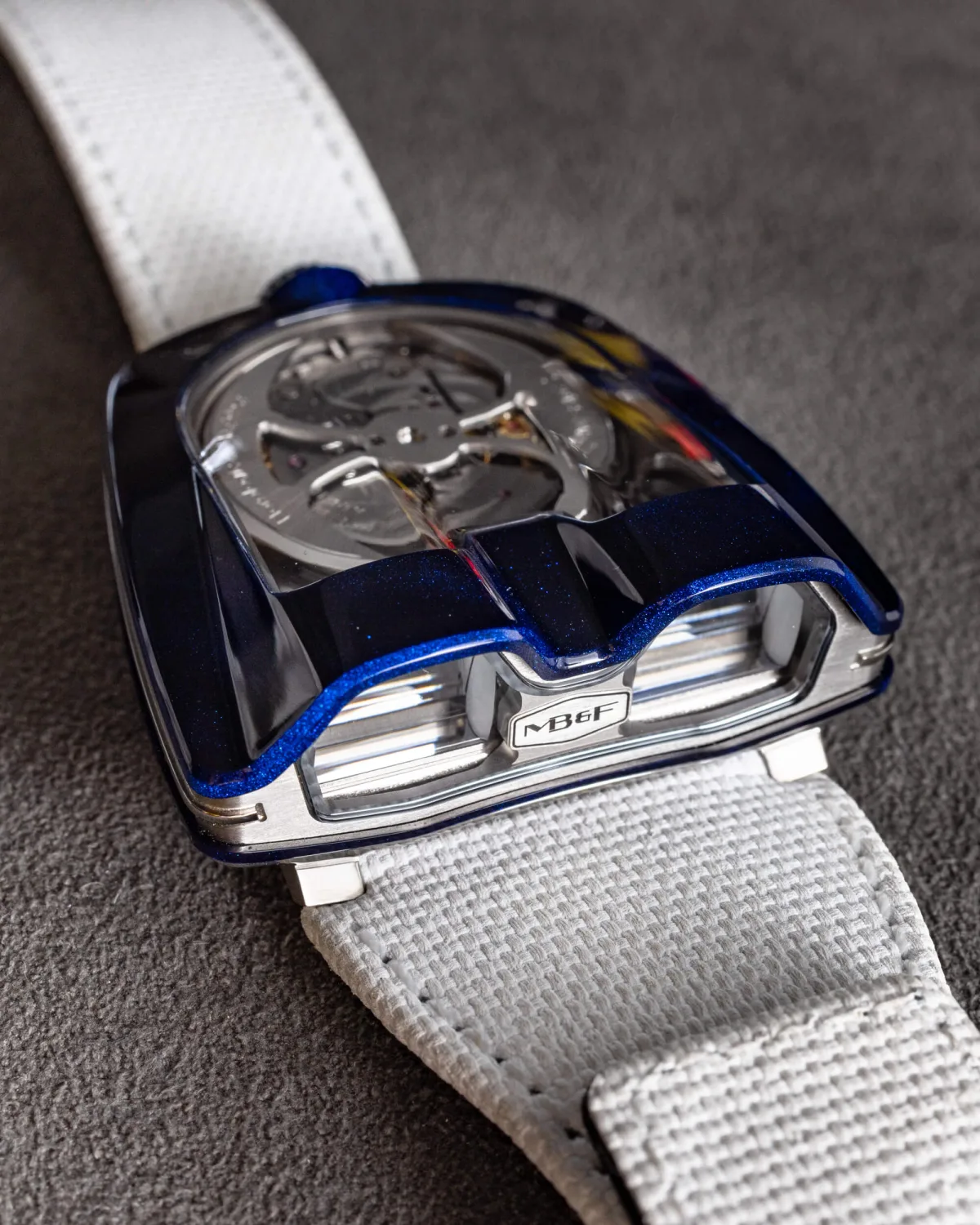MB&F HM8 Mark 2 Blue movement details