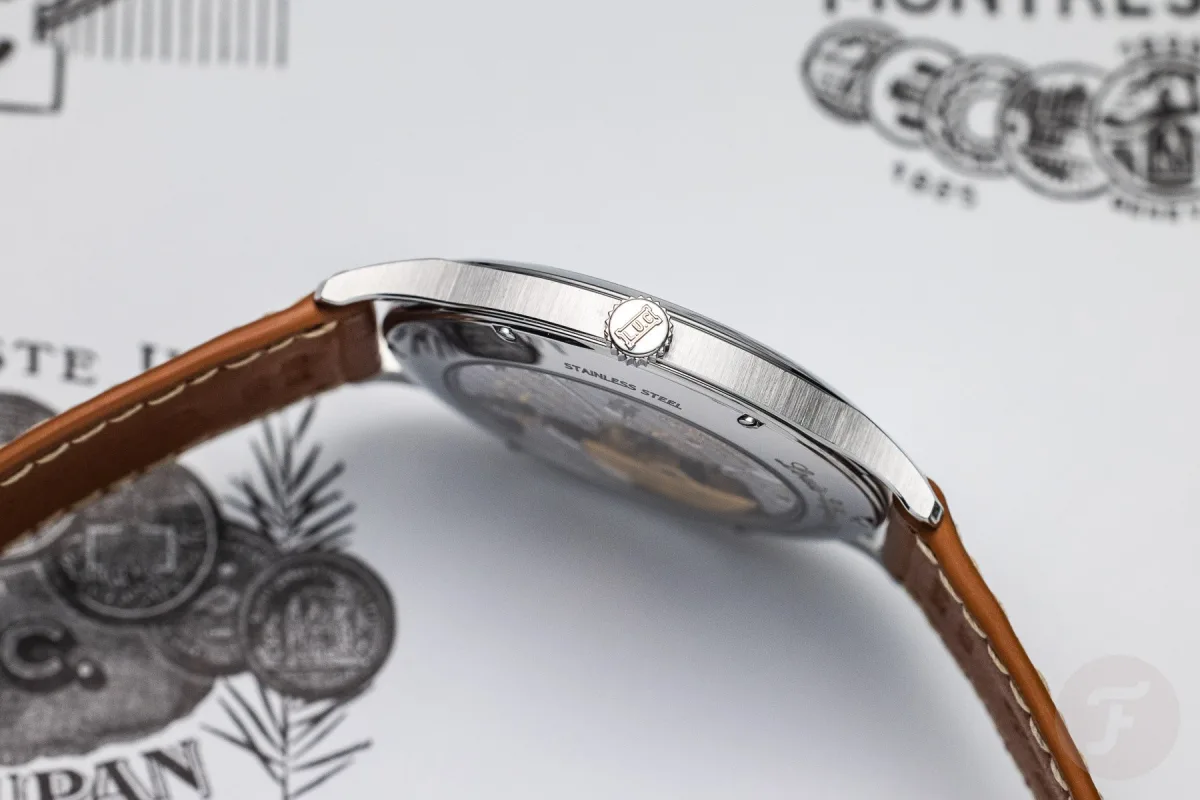 Chopard L.U.C XPS Forest Green with leather strap