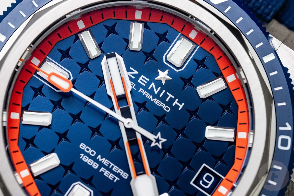 Zenith Defy Extreme Diver worn on wrist