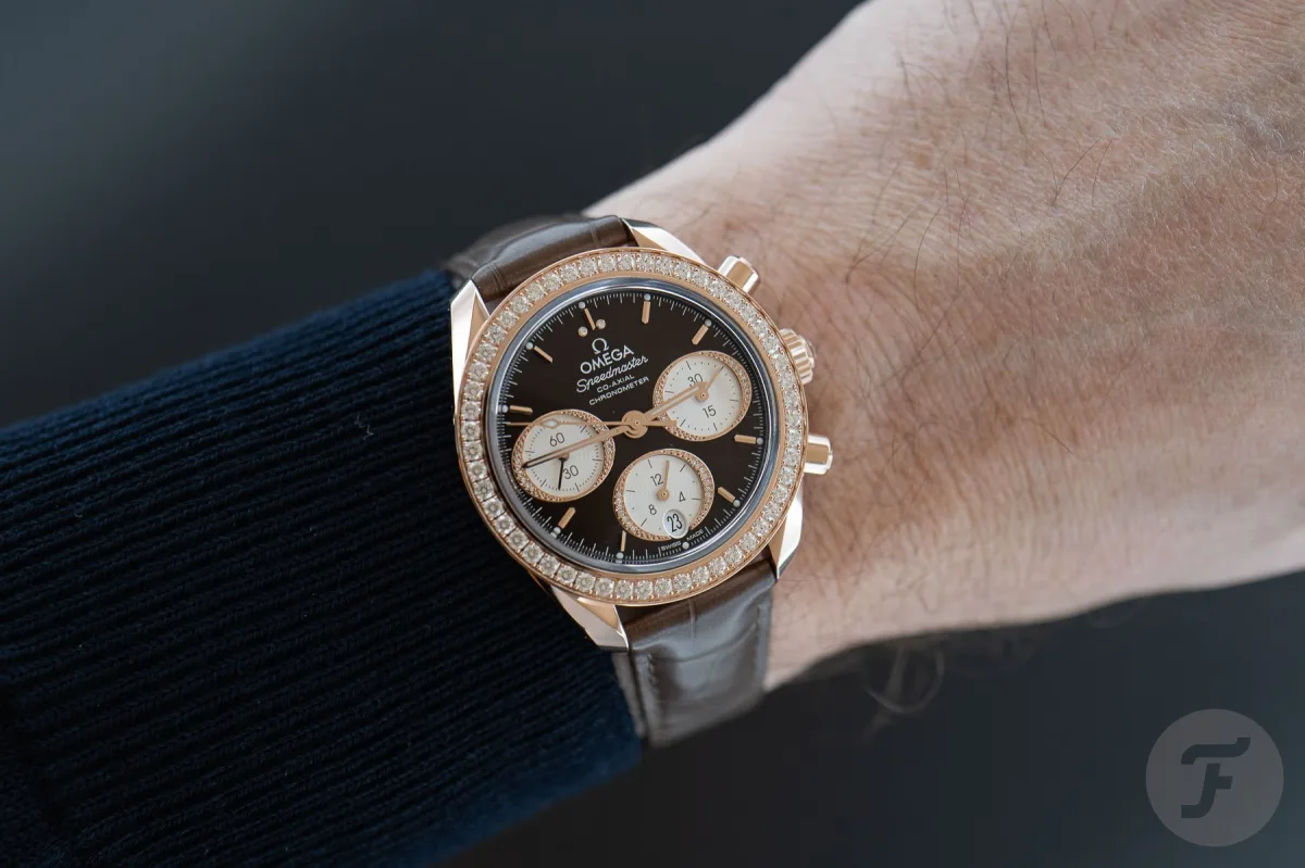 Omega Speedmaster 38 under chronometer test