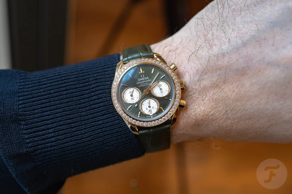 Moonshine Gold Omega Speedmaster 38 model