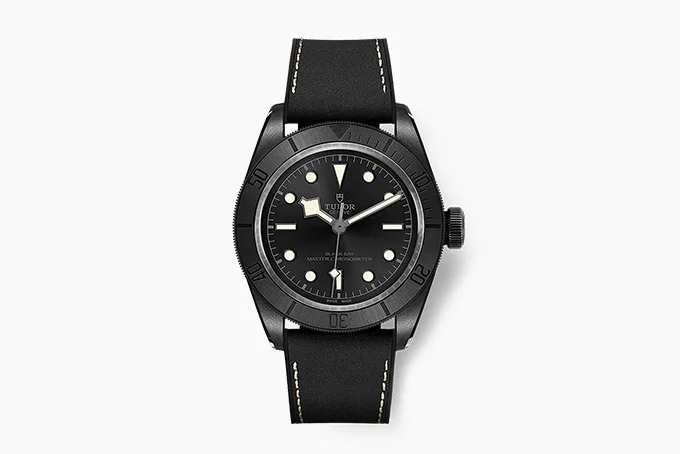 Tudor Black Bay Ceramic watch with black ceramic case