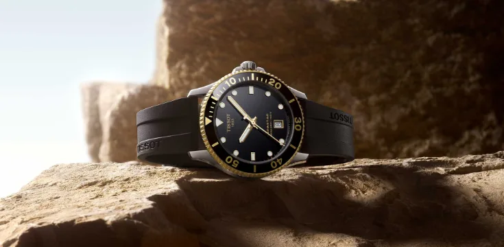 Tissot T-Touch solar-powered watch with touchscreen