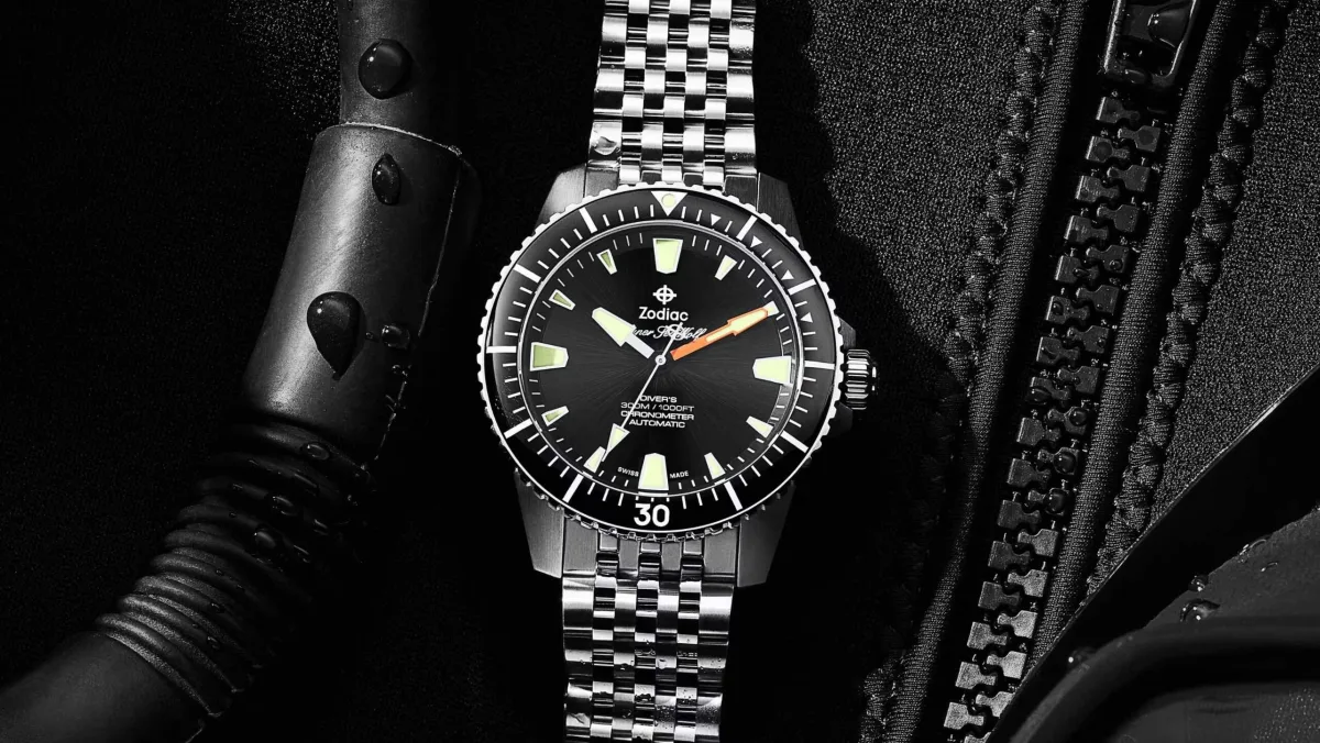 Zodiac Super Sea Wolf Pro-Diver traditional aesthetic