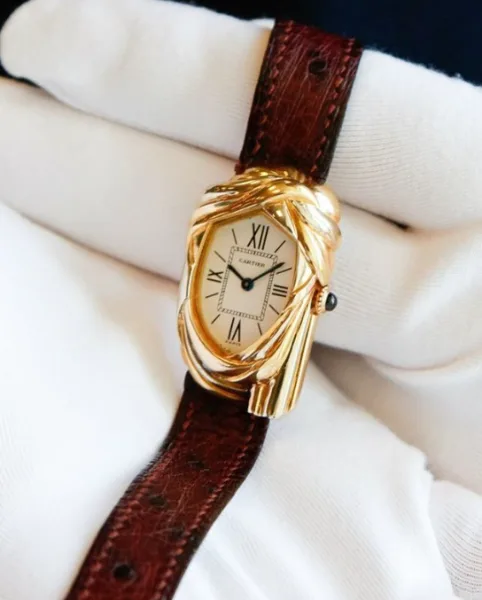 Cartier Cheich watch with unique case design