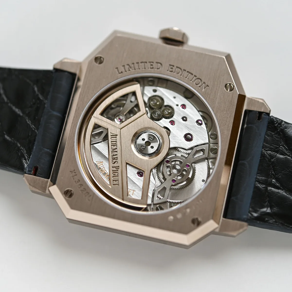 Audemars Piguet movement with Geneva stripes and polished angles