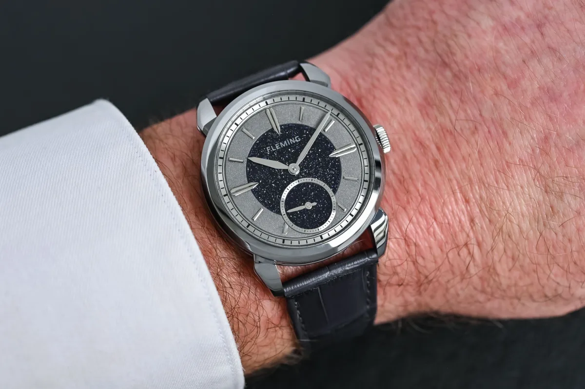 Fleming Watches Series One Launch Edition with skeletonized lugs